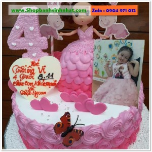 Bánh Sinh Nhật In Hình Ảnh - H746